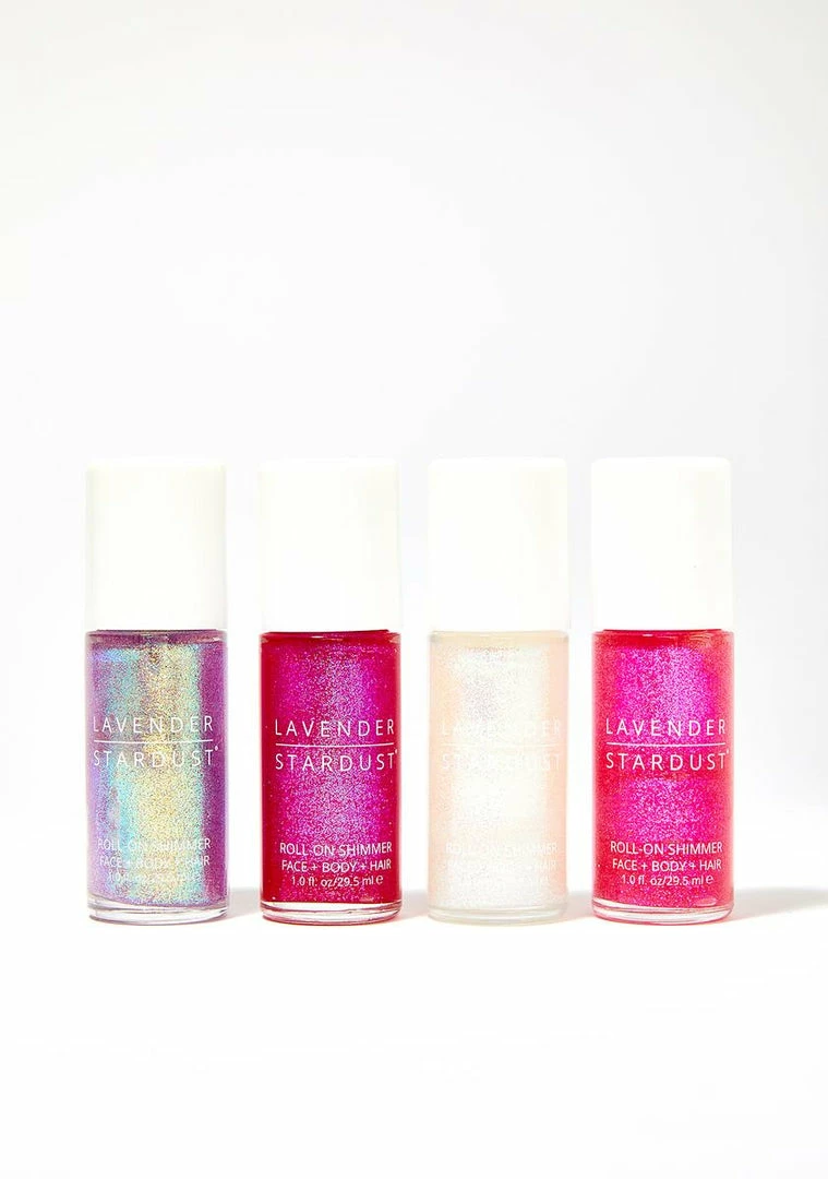 Best deal π― Lavender Stardust Face & Body Unicorn Roll-On Body Shimmer π 4 Lavender Stardust Face & Body Unicorn Roll-On Body Shimmer