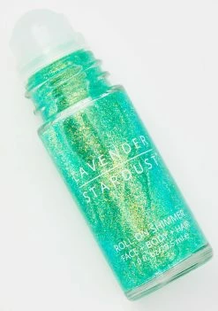 Lavender Stardust Face & Body Minty Roll-On Body Shimmer