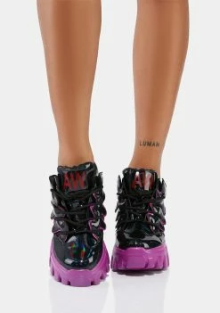 Anthony Wang Wicked Soursop Low Top Wedge Sneakers