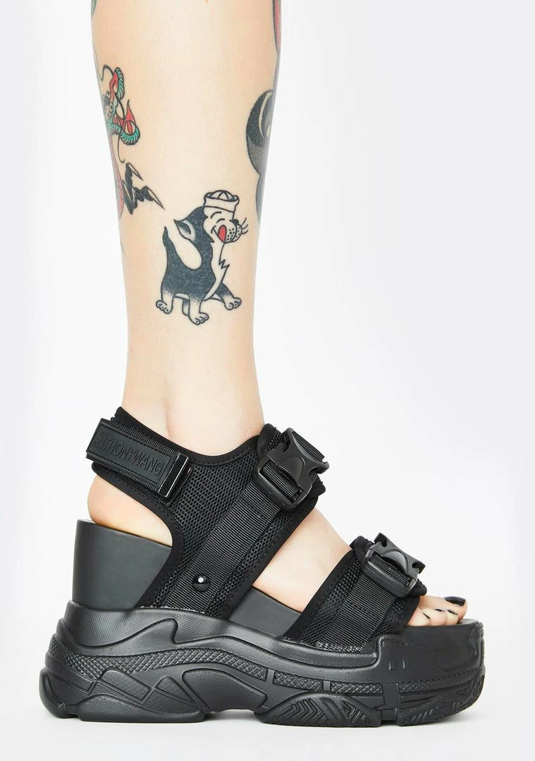 Coupon ๐ Anthony Wang Platforms Black Peach Platform ๐ฉด Sandals ๐ 2 Anthony Wang Platforms Black Peach Platform Sandals