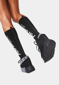 Discount ๐ฅ Anthony Wang Platforms Black Cranberry Sock ๐ Sneakers โค๏ธ 7 Anthony Wang Platforms Black Cranberry Sock Sneakers