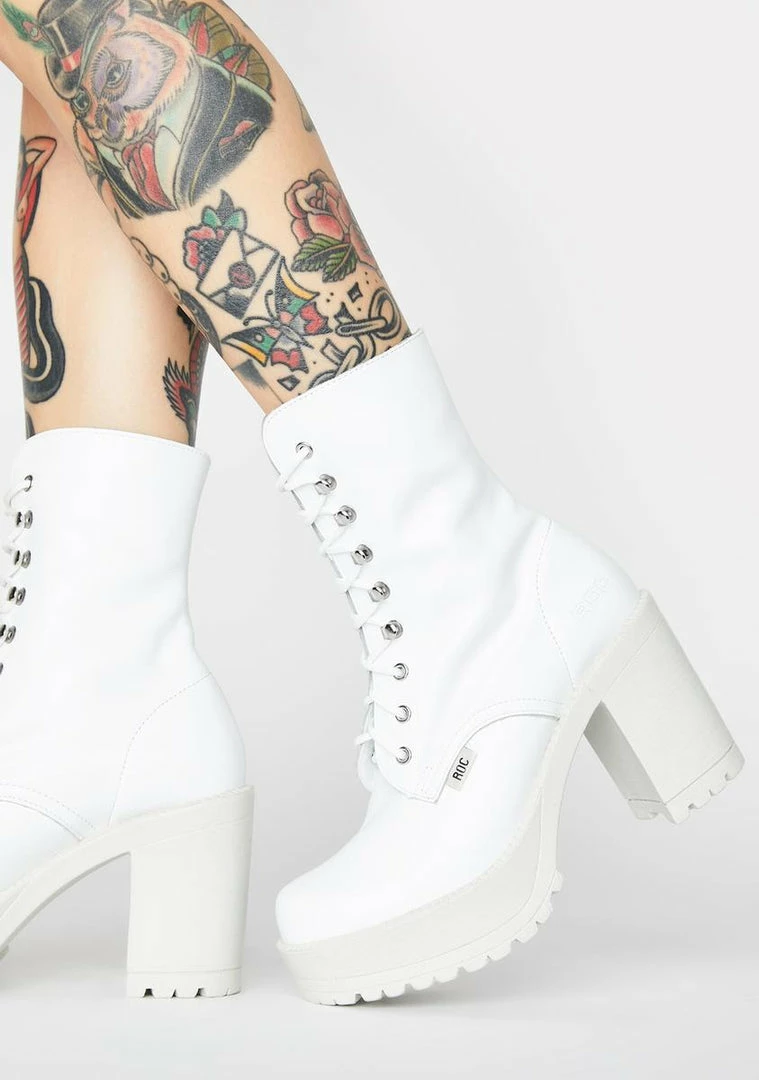 Best deal ๐ ROC ๐ฅพ Boots Australia White Lush Ankle ๐ฅพ Boots ๐ฅพ Boots & Booties ๐ 1 ROC Boots Australia White Lush Ankle Boots Boots & Booties
