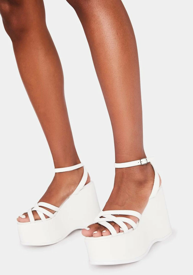 Flash Sale ๐ ROC ๐ฅพ Boots Australia White Roxie Platform ๐ฉด Sandals Platforms ๐ฏ 1 ROC Boots Australia White Roxie Platform Sandals Platforms
