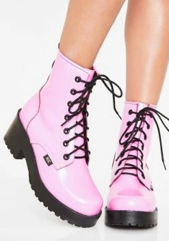 ROC Boots Australia Bubblegum Chisel Boots