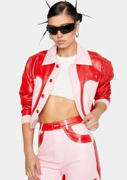 Somewhere Nowhere Duo Love Vegan Leather Jacket