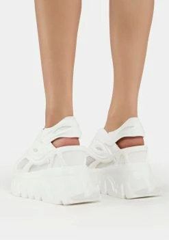 Flash Sale 🎁 Anthony Wang White Goose Berry-07 Platform 🩴 Sandals Platforms 🌟 8 Anthony Wang White Goose Berry-07 Platform Sandals Platforms