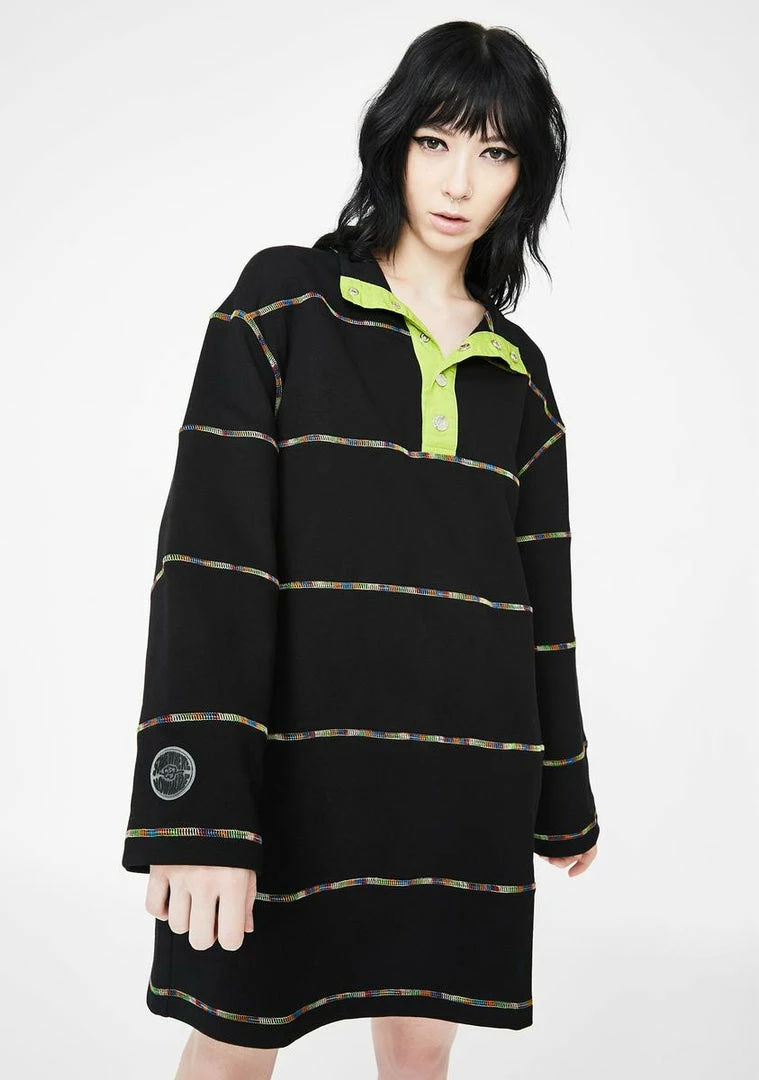 Coupon π Somewhere Nowhere Rainbow Seam Button π Dress β 1 Somewhere Nowhere Rainbow Seam Button Dress