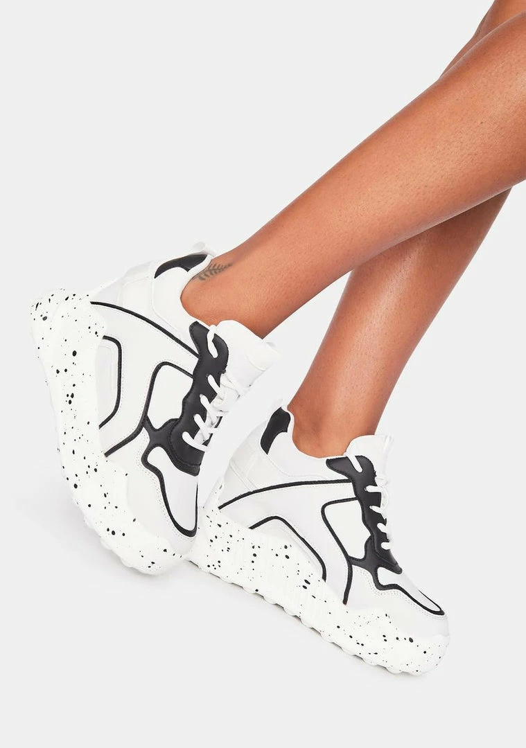 Best Pirce 💯 Anthony Wang Monochrome Durian Platform 👟 Sneakers 💯 3 Anthony Wang Monochrome Durian Platform Sneakers