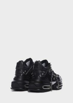 Anthony Wang G-13 Chain Wedge Sneakers