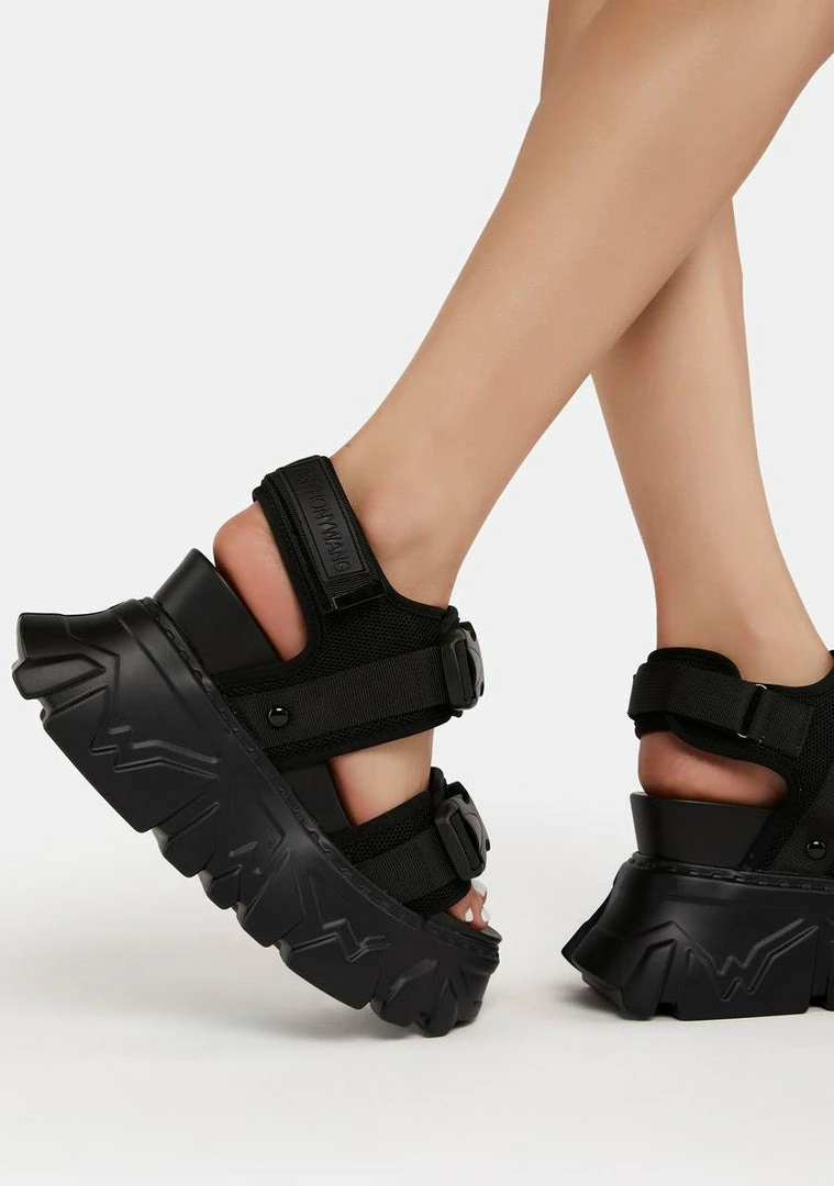 Best Pirce ๐ฅ Anthony Wang Black Goose Berry-03 Platform ๐ฉด Sandals ๐ 1 Anthony Wang Black Goose Berry-03 Platform Sandals