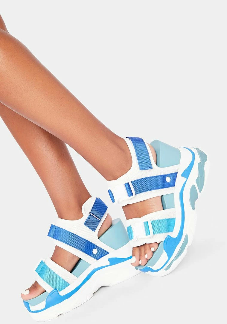 Cheap ๐ Anthony Wang Platforms Blue Peach Platform ๐ฉด Sandals ๐ฅฐ 3 Anthony Wang Platforms Blue Peach Platform Sandals