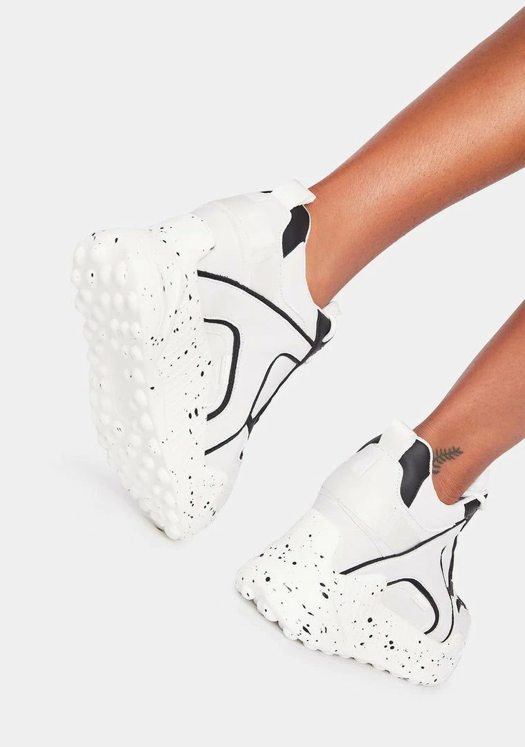 Best Pirce 💯 Anthony Wang Monochrome Durian Platform 👟 Sneakers 💯 4 Anthony Wang Monochrome Durian Platform Sneakers