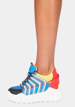 Anthony Wang Platforms Multi Durian Platform Sneakers
