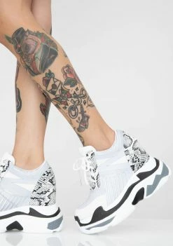 Anthony Wang Essential Sidekick Reflective Sneakers Platforms