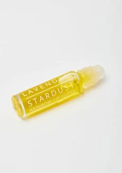 Lavender Stardust Pineapple Rainbow Roll On Lip Gloss Lips