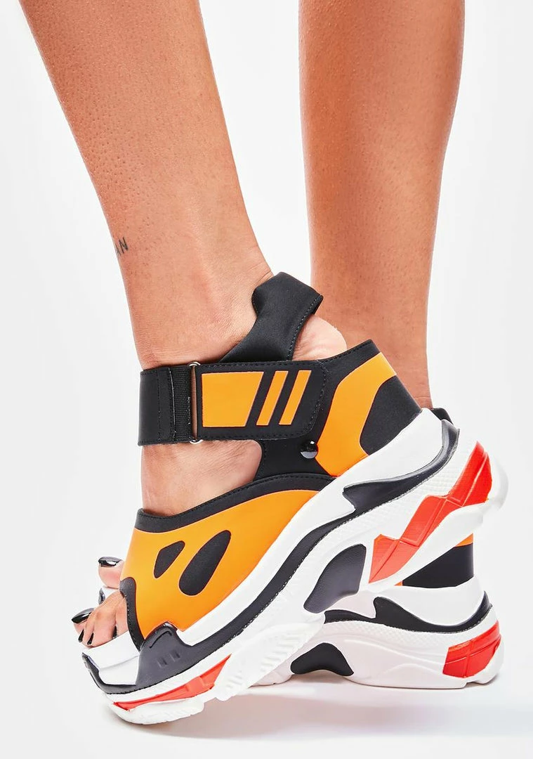 Promo π Anthony Wang Orange β Watch Me Glow Platform π©΄ Sandals π€© 1 Anthony Wang Orange Watch Me Glow Platform Sandals