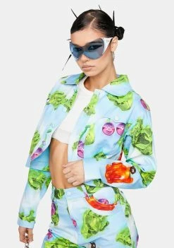 Somewhere Nowhere Forbidden Fruit Twill Jacket Outerwear