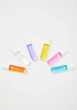 Lavender Stardust Watermelon Rainbow Roll On Lip Gloss Lips