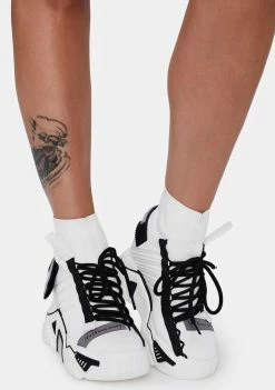 Promo ๐ฏ Anthony Wang White Clout Chasin' Platform ๐ Sneakers ๐ฅฐ 6 Anthony Wang White Clout Chasin' Platform Sneakers