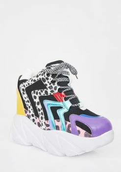 Anthony Wang Platforms Life On Paws Platform Sneakers