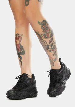 Anthony Wang Persimmon Wedge Sneakers