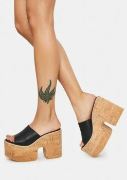 Outlet ๐ ROC ๐ฅพ Boots Australia Pucci Cork Slides Platforms ๐ 6 ROC Boots Australia Pucci Cork Slides Platforms