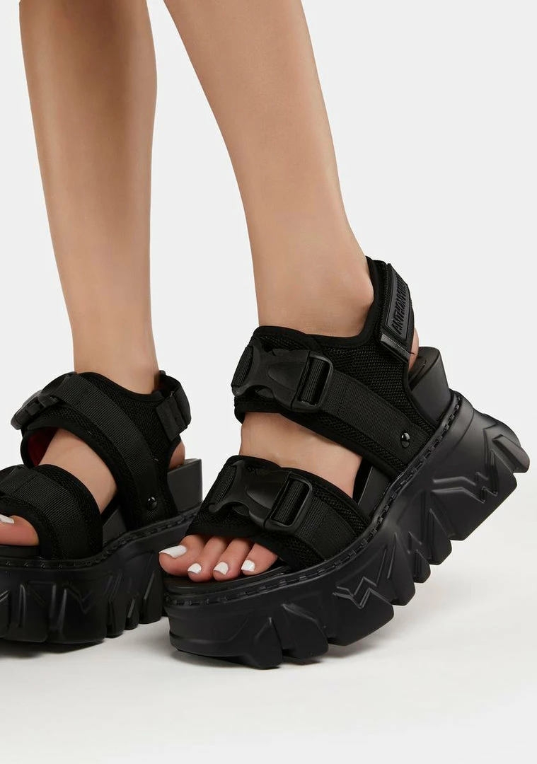 Best Pirce ๐ฅ Anthony Wang Black Goose Berry-03 Platform ๐ฉด Sandals ๐ 3 Anthony Wang Black Goose Berry-03 Platform Sandals