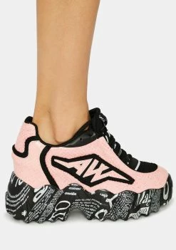 Buy ๐ฏ Anthony Wang Platforms Pink Blackberry ๐ Sneakers ๐ 6 Anthony Wang Platforms Pink Blackberry Sneakers