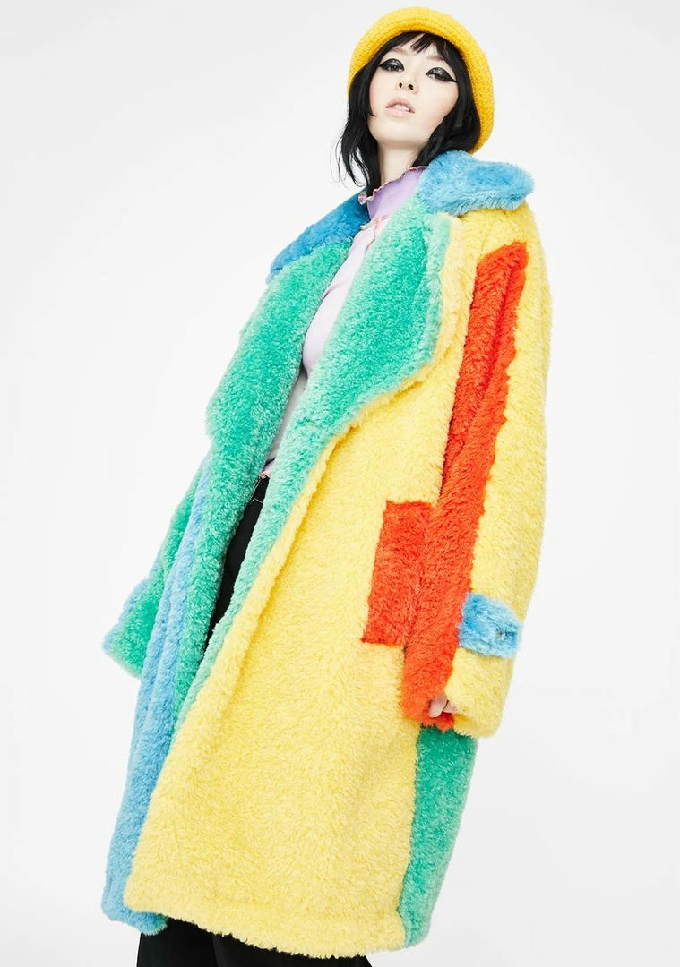 Coupon π Somewhere Nowhere π¬ Candy Fluff Longline π§₯ Coat Outerwear π 2 Somewhere Nowhere Candy Fluff Longline Coat Outerwear