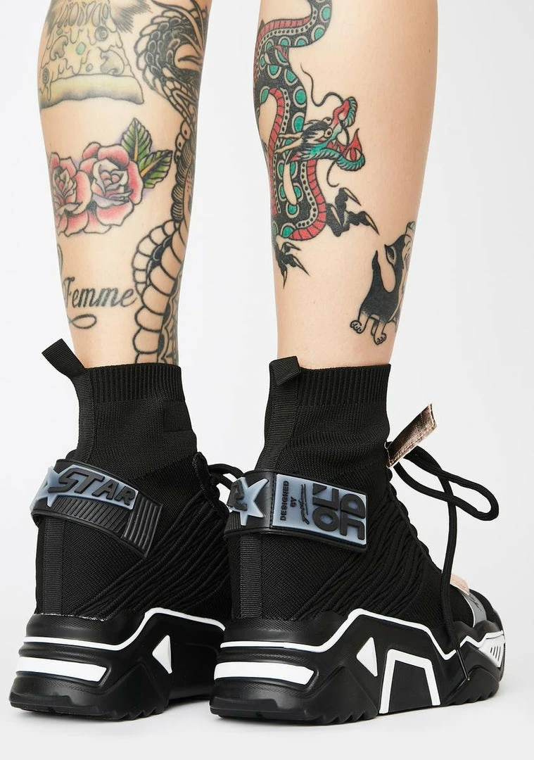 Top 10 ๐ฅ Anthony Wang Black Clout Chasin' Platform ๐ Sneakers ๐ 4 Anthony Wang Black Clout Chasin' Platform Sneakers