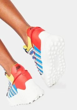 Anthony Wang Platforms Multi Durian Platform Sneakers