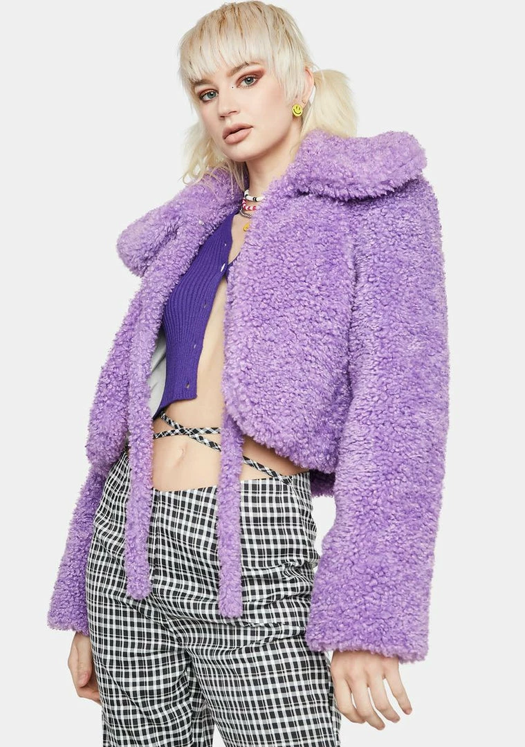 Deals โจ Somewhere Nowhere My Little Fluff Bow Jacket Outerwear ๐ 2 Somewhere Nowhere My Little Fluff Bow Jacket Outerwear