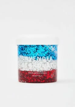Lavender Stardust Party Aloe Vera Glitter Gel