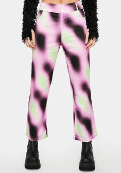 Somewhere Nowhere Eternal Print Trousers Bottoms