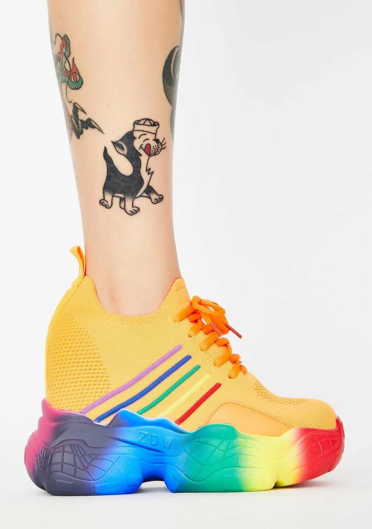Hot Sale ๐ Anthony Wang Orange Euphoria Ecstasy Platform ๐ Sneakers Platforms ๐ฅ 2 Anthony Wang Orange Euphoria Ecstasy Platform Sneakers Platforms