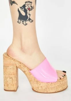 ROC Boots Australia Barbie Cashew Block Heels