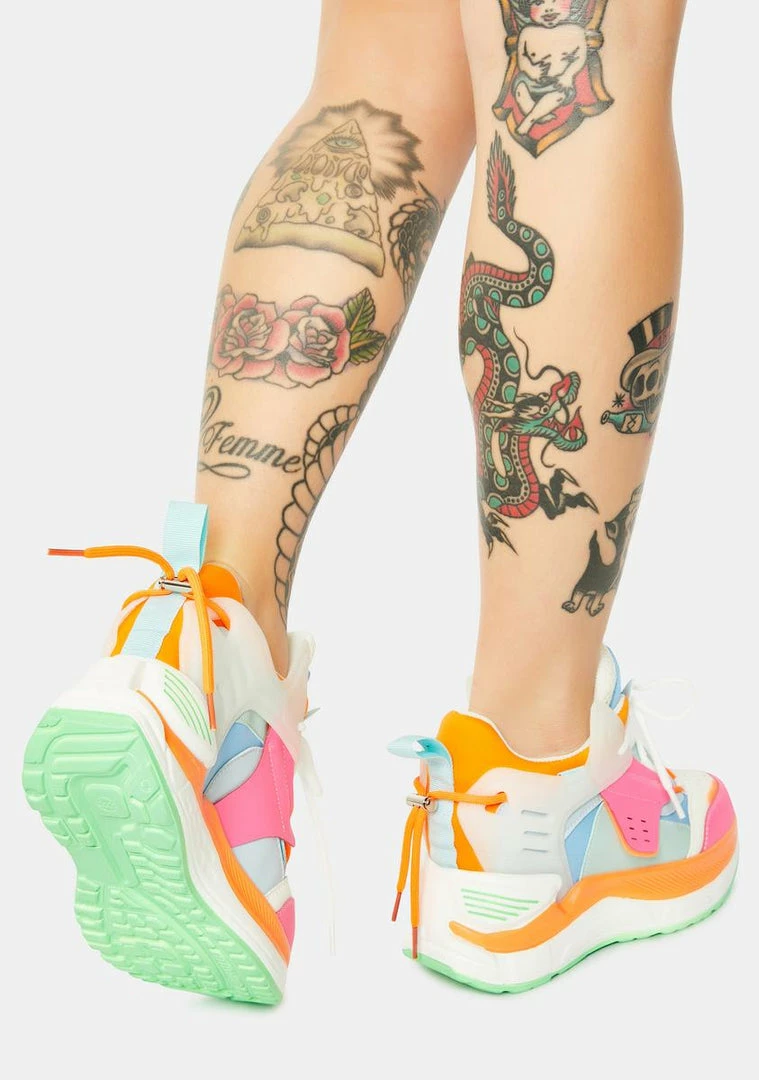 Promo ๐ Anthony Wang Raisin 3 Chunky Wedge ๐ Sneakers โญ 4 Anthony Wang Raisin 3 Chunky Wedge Sneakers