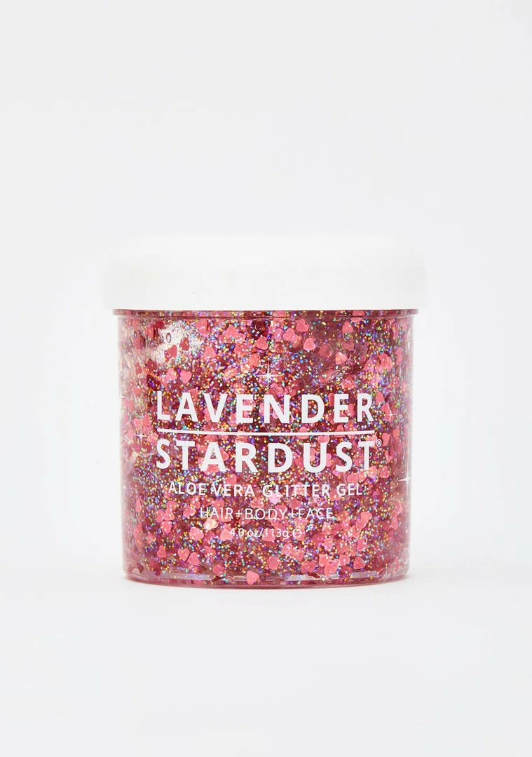 Best deal 🥰 Lavender Stardust Rose Gold Aloe Vera Glitter Gel 🔔 3 Lavender Stardust Rose Gold Aloe Vera Glitter Gel