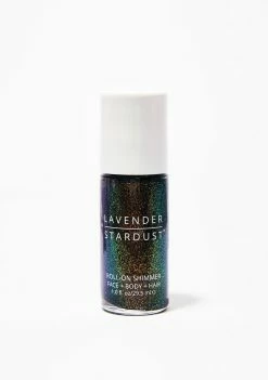Lavender Stardust Face & Body Aurora Roll-On Shimmer Body Glitter