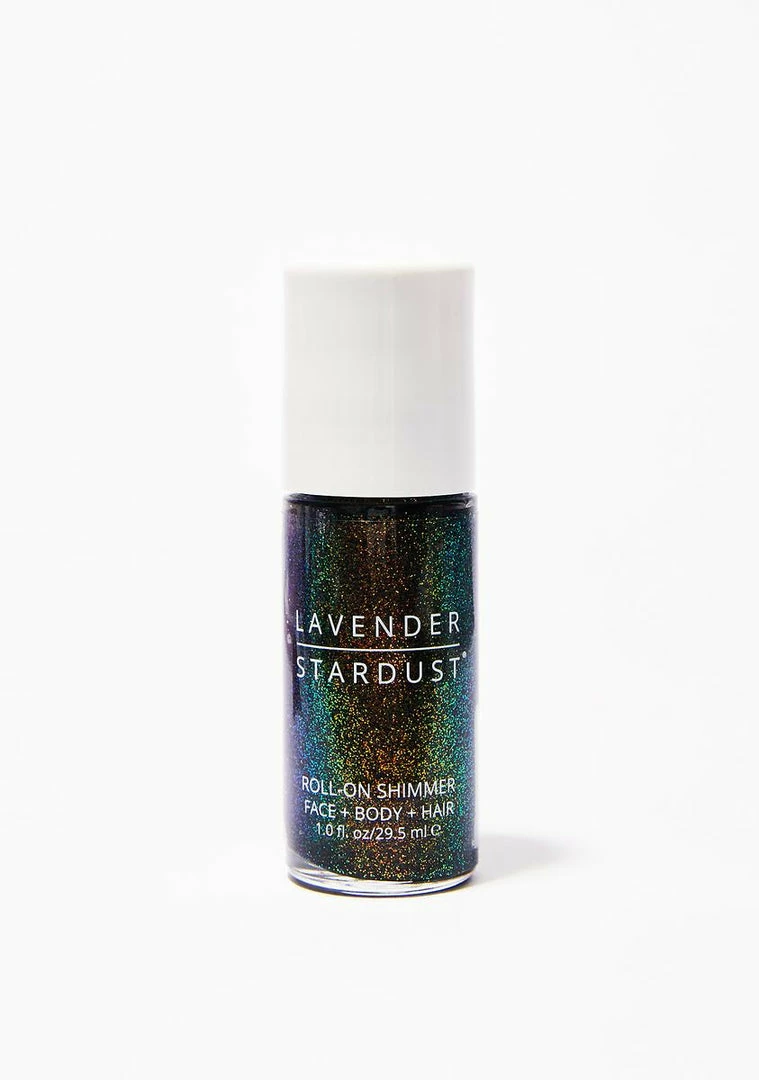 New ๐ Lavender Stardust Face & Body Aurora Roll-On Shimmer Body Glitter โ 1 Lavender Stardust Face & Body Aurora Roll-On Shimmer Body Glitter