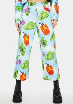 Somewhere Nowhere Forbidden Fruit Twill Trousers