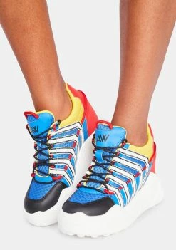 Anthony Wang Platforms Multi Durian Platform Sneakers