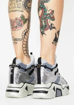 Brand new ๐ Anthony Wang Stop Look N' Glisten Platform ๐ Sneakers ๐ฅ 7 Anthony Wang Stop Look N' Glisten Platform Sneakers