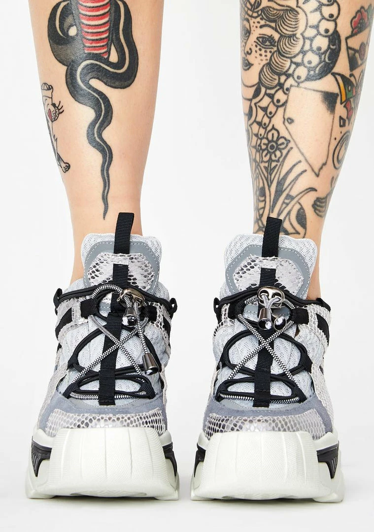Brand new ๐ Anthony Wang Stop Look N' Glisten Platform ๐ Sneakers ๐ฅ 3 Anthony Wang Stop Look N' Glisten Platform Sneakers