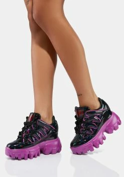 Anthony Wang Wicked Soursop Low Top Wedge Sneakers