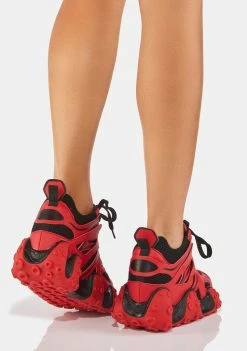 Anthony Wang Platforms Burn Carambola Platform Sneakers