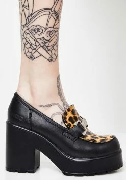 ROC Boots Australia Platforms Leopard Platform Mules