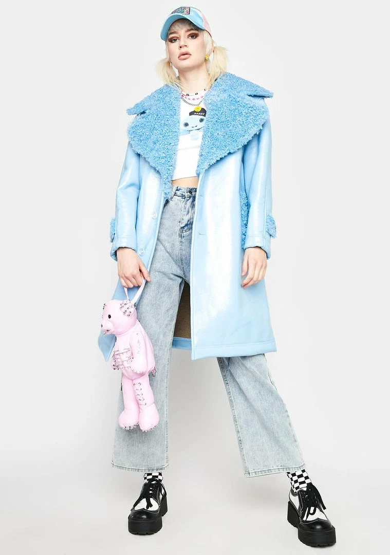 Discount โ Somewhere Nowhere Outerwear Shark Long ๐งฅ Coat โ 3 Somewhere Nowhere Outerwear Shark Long Coat