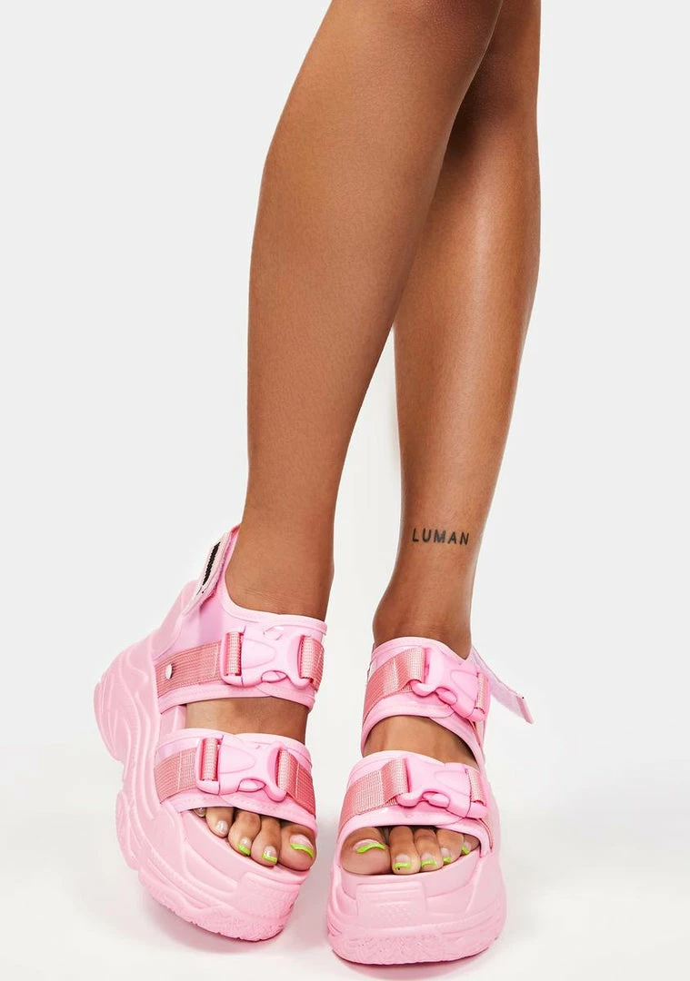 New ๐ Anthony Wang Coral Peach Platform ๐ฉด Sandals Platforms ๐งจ 3 Anthony Wang Coral Peach Platform Sandals Platforms