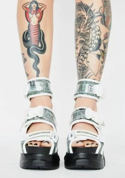 Anthony Wang Mulberry Platform Sandals